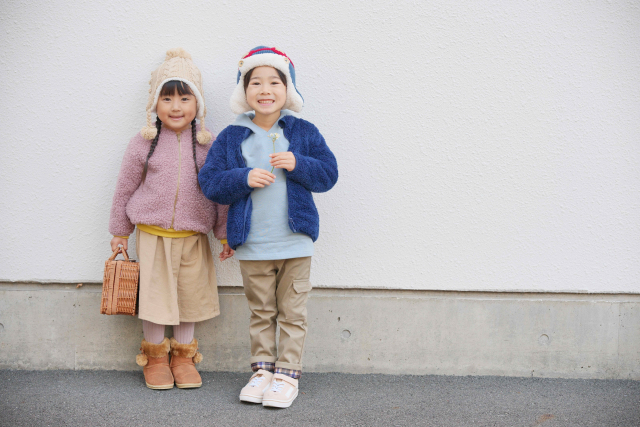 子供の冬のコーディネイト